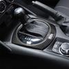 Hcilloend Nová Mazda Roadster RF ND Série 2016-2024 Panel řazení Kryt řazení Středový ovládací panel Kryt panelu řazení Vyrobeno z ABS Snadná instalace Nalepovací