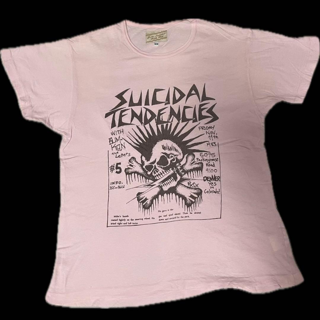 

[USED] Final Price Reduction Suicidal Tendencies 1983 Flyer Design T-Shirt