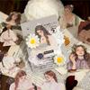 100 Sheets Sticker Pack Romantic Girl Laser Cut DIY Scrapbooking Journal Stickers for Phone Case Notebook Decoration