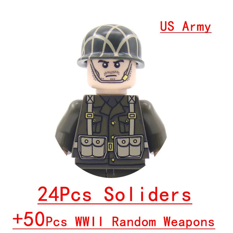 Non-Toxic Wwii Military North African Campaign Wheeled Armored Vehicle Tank Cannon Soldier Figures Building Blocks Weapon Truck Army Toy