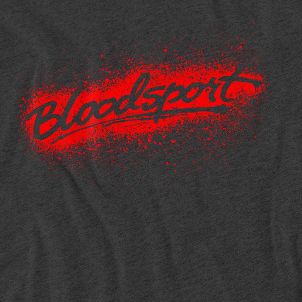 Bloodsport Unisex Adult Blood Splatter Heather T-Shirt