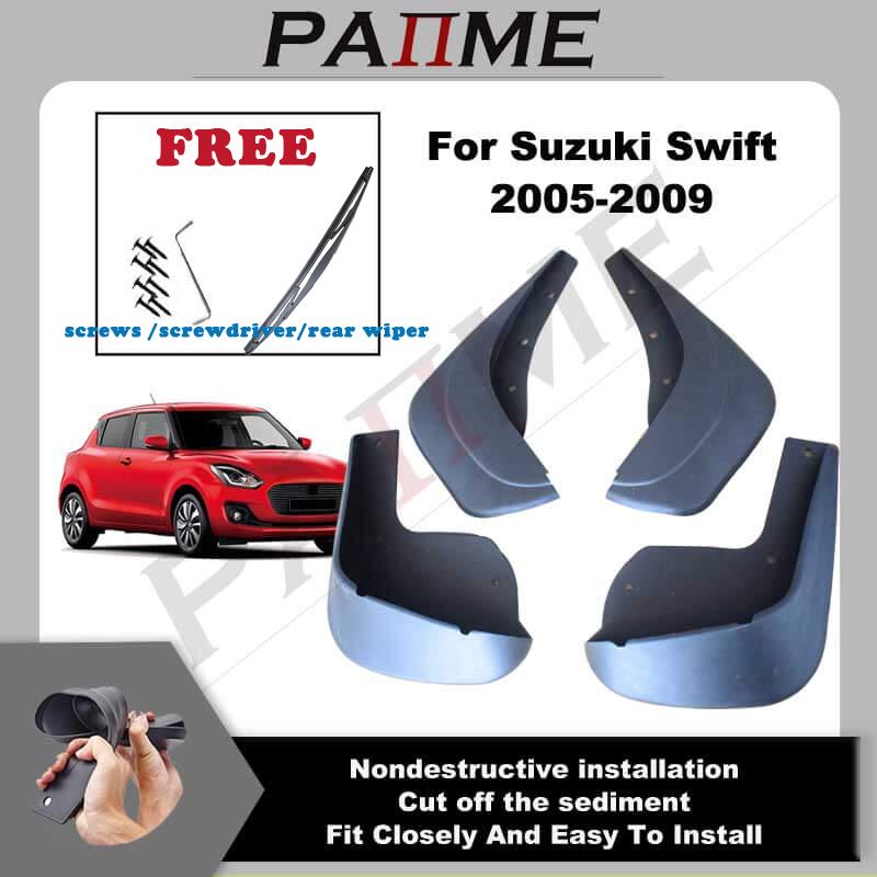 

Автомобильные брызговики для Suzuki Swift 2005-2009, 4 шт., брызговики, литые брызговики, матовая защита, передние и задние брызговики