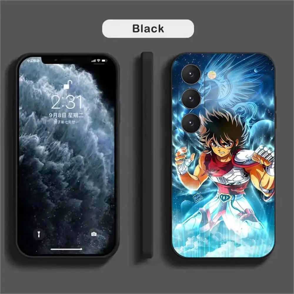 

S-Saint Seiya Knights Zodiac Phone Case For Samsung Galaxy A52 A42 A32 A22 A12 A02S A72 A73 A51 A41 A31 A21S A71 A40 A30S A20S SamsungNote10