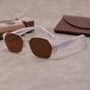 New Fashion Retro Oval Sunglasses For Women Men UV400 Protection Trendy Designer Shades Eyewear