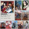 Anime K-Kingdom Poster  Self-adhesive Art Waterproof Paper Sticker Coffee House Bar Room Wall Decor