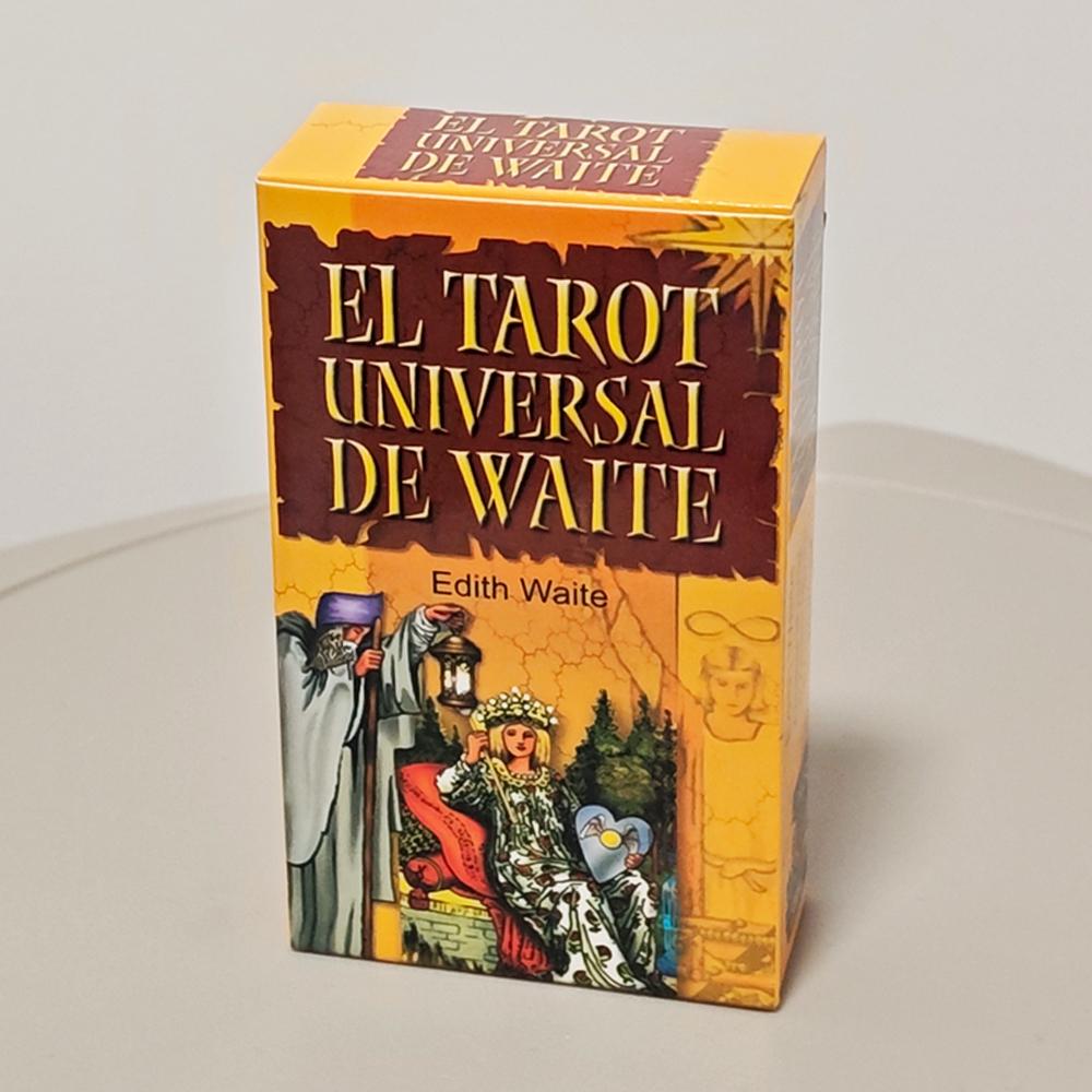 10.3*6cm El Tarot Universal De Waite (Spanish Edition) 78 Pcs Universal Tarot Cards Based On Rider Waite System