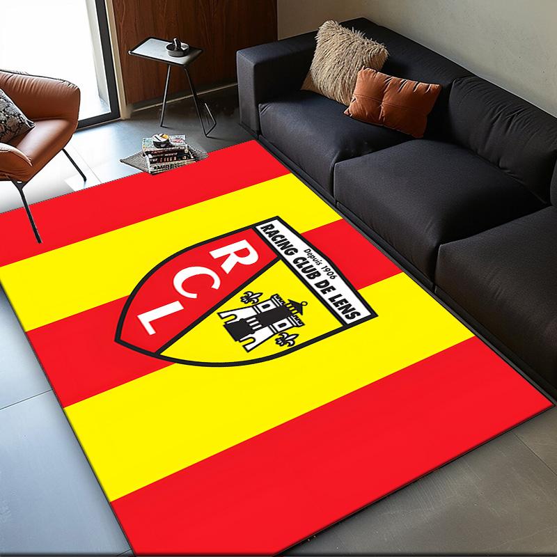 1PC rug Racing Club Lens Crest Carpet, Chair Rug,Area Rug for Office Bedroom living rooms bedroom, Doormat decor Christmas fan gifts