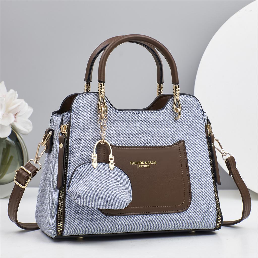 Borse in Pelle da Donna Borse con Manico Superiore Borsa a Sella Borsa a Shopper Portamonete Borsa a Tracolla Elegante con Portamonete Auricolari Portafoglio