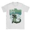Unisex Unisexs Lizard Meme Funny Retro T Shirts Cotton Clothing Vintage Short Sleeve Round Collar Tees Classic TShirts