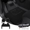 YZ for Tesla Model Y Juniper 2026 Floor Mats with Door Sill Protection Strips All-weather Floor Liner Cargo Mat Trunk Backrest