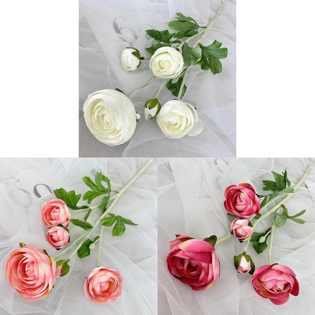 Rose Wedding Decor Artificial Flower Set With Velvet Texture For Home And Event Use