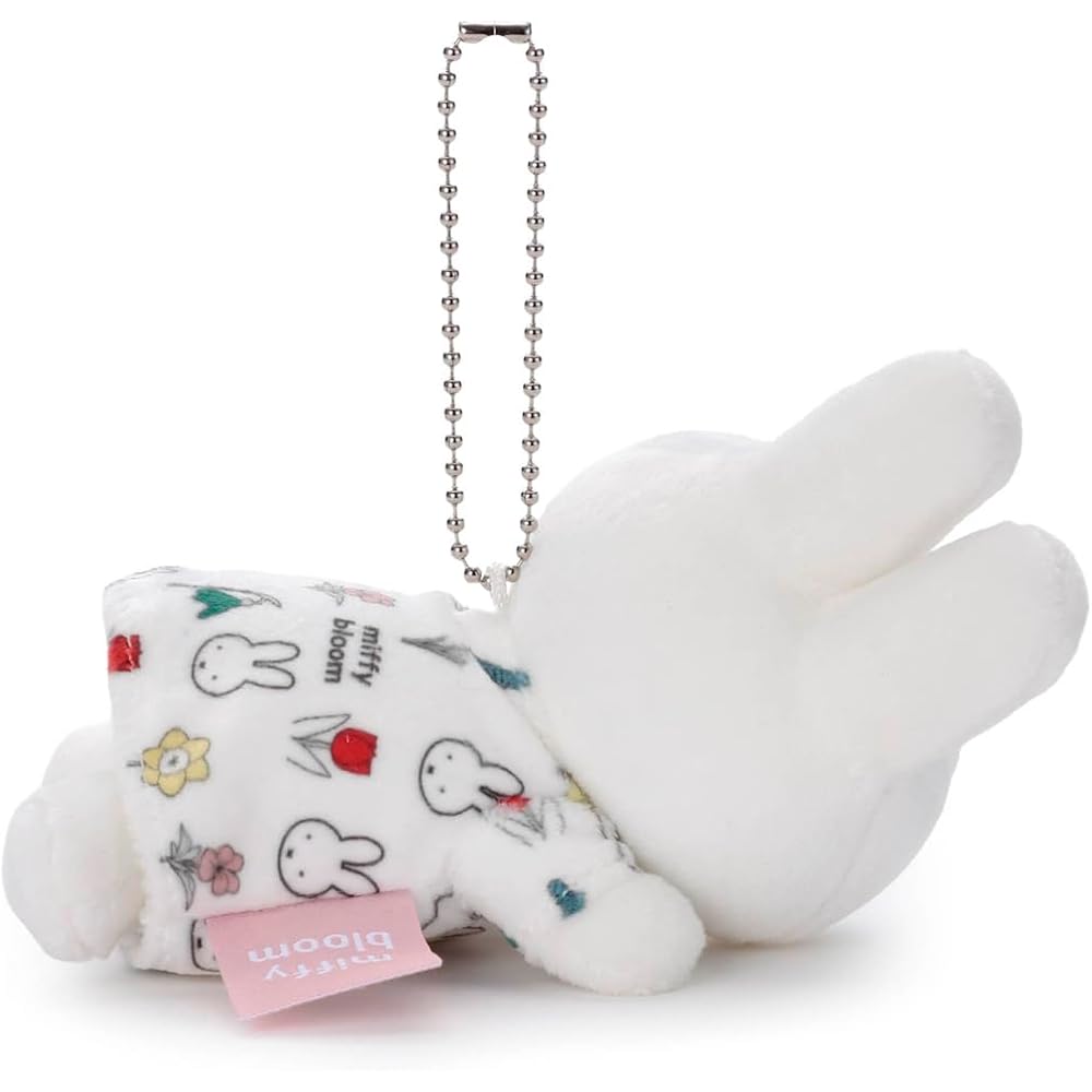 Takaratomy A.R.T.S Miffy Bloom Plush Keychain Mascot 12cm Soft Toy