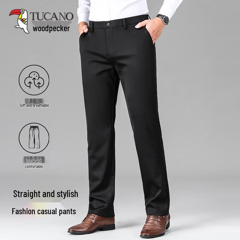 

TUCANO Men s All-Season Wrinkle-Resistant Business Casual Pants 40