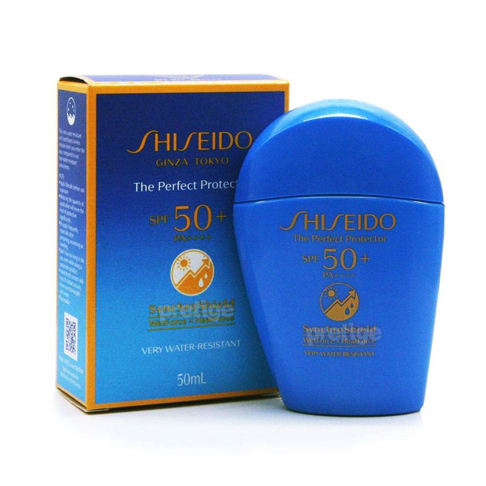 Shiseido The Perfect Protector 50ml Blue Purple Sun Cream