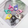 Key Ring Snap Hook Key Chain Jewelry Making Glasses Chain Clasps Lobster Clasps Lamp Shape Buckle