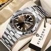 BINBOND Sturdy Waterproof Quartz Watch For Men Luxury Auto Date Week Display Luminous Precise Men's Watches Orginal Reloj