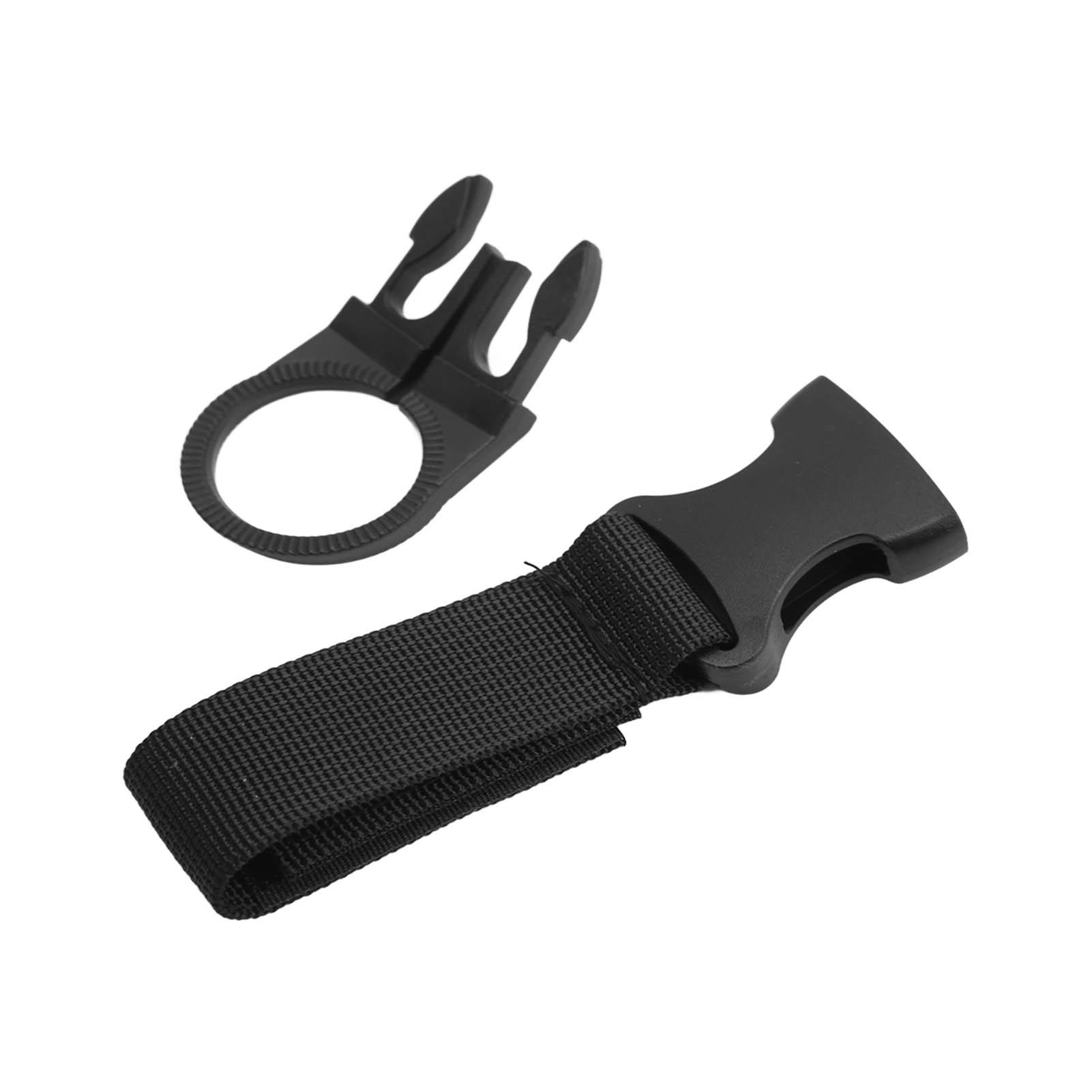 

Уличная бутылка, подвесная пряжка, клипса, портативный держатель-кольцо для бутылки с водой для пешего туризма, кемпинга, черный