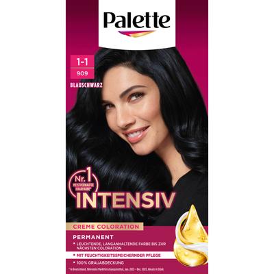 Hair Dye Intensive Coloration 909 Blue Black 1pc