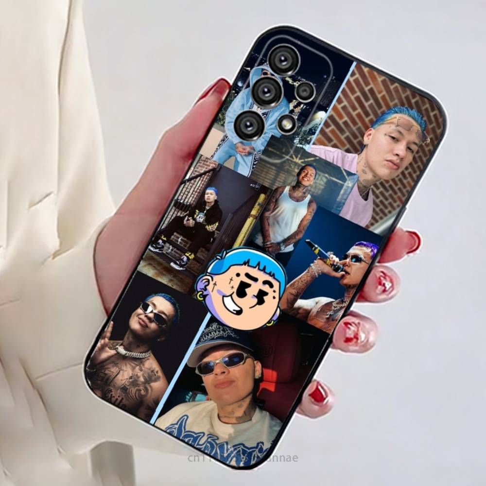 

Blessd Rapper Phone Case For Samsung Galaxy A13,21s,22,31,32,52,53,71,80,A91 Soft Black Shell Samsung A71