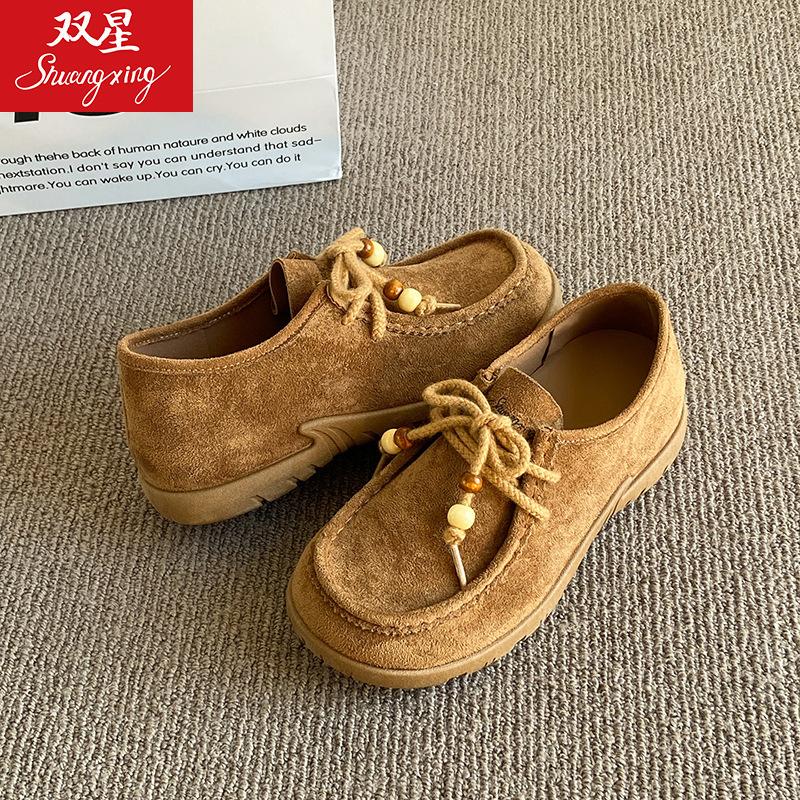 Autumn new anti-velvet kangaroo shoes, wear non-slip Boken shoes