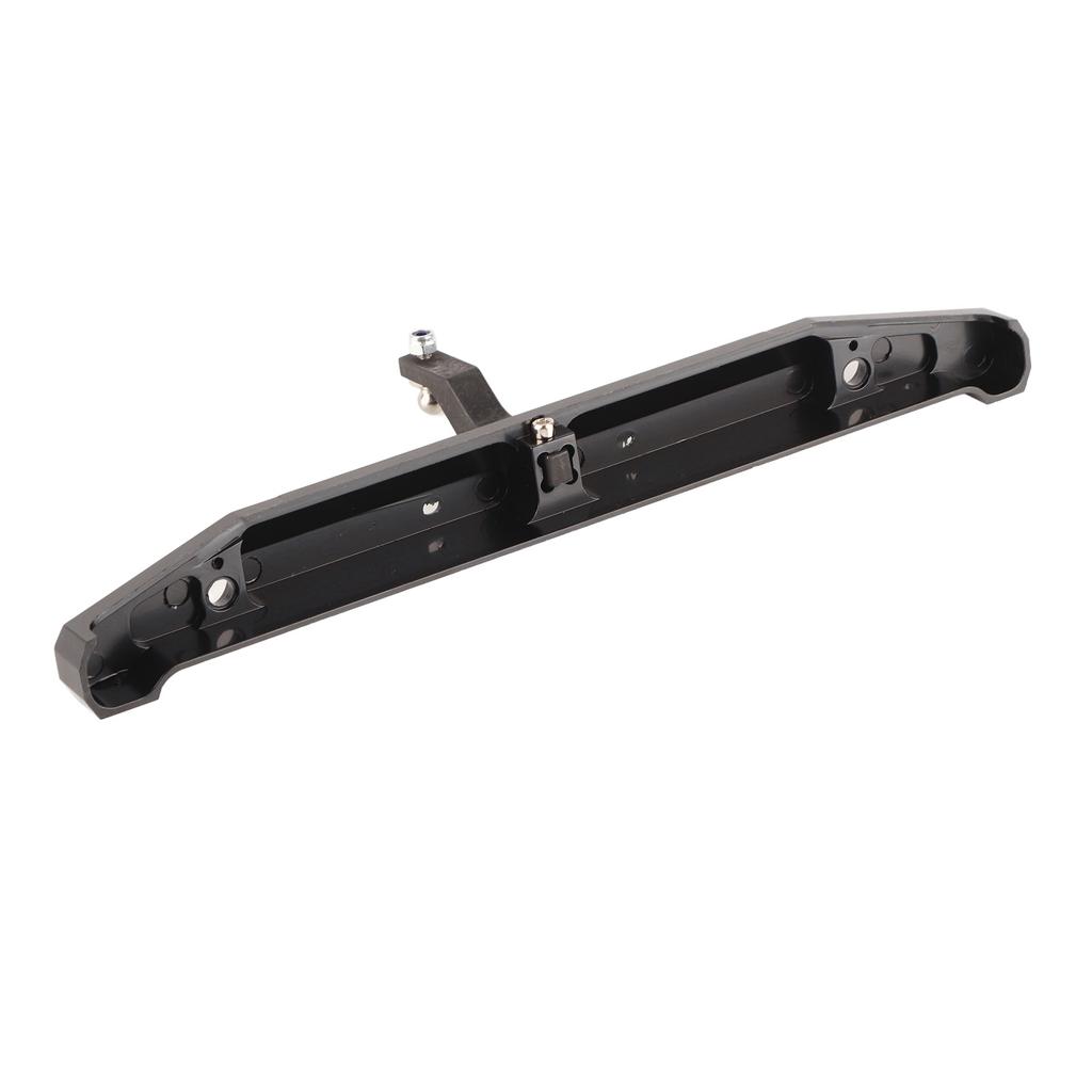 RC Crawler Metal Rr Bumper, RC Vehicle Bumper with LED Lights for SCX10II 90046 RC Crawler