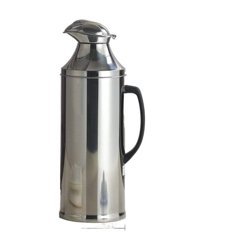 Large Capacity Stainless Steel Teapot & Thermos for Dorm Use
