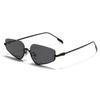 New Irregular-Shaped Metal-Frame Sunglasses for Women Outdoor UV-Protective Eyeglasses UV400 Trendy Street Style Shades