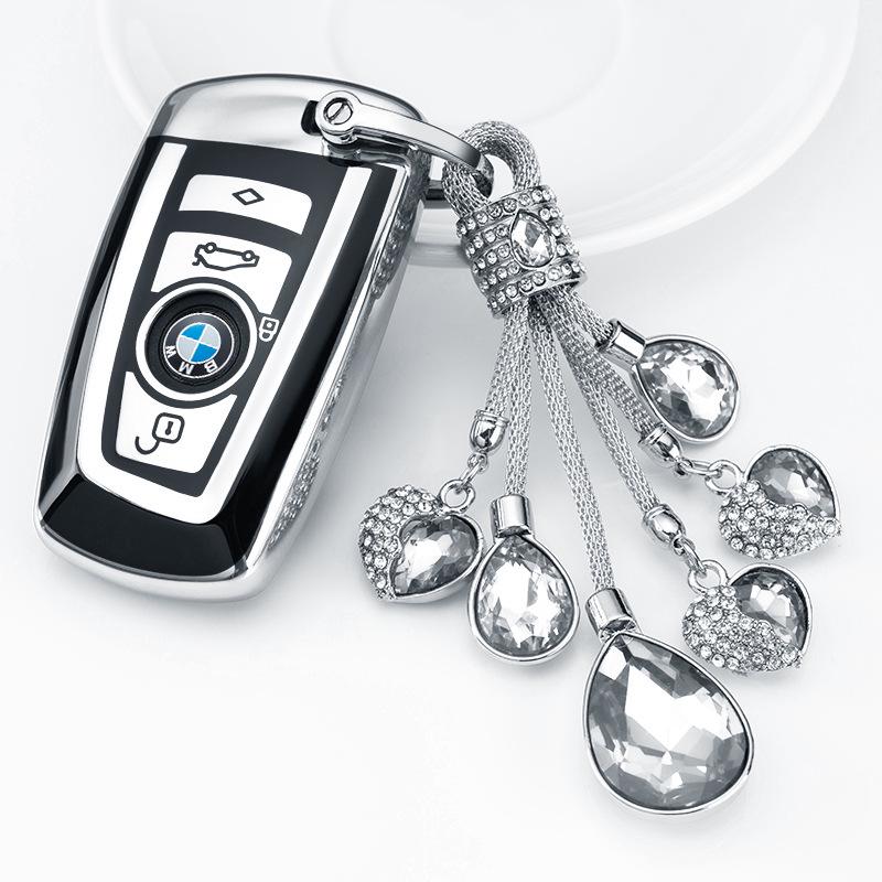 Housse de clé BMW Série 1/3/5/7 pour 320GT, 530, 525, X1, X3, X5