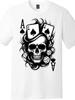 Skull High Roller Graphic Tee | Ace of Spades & Dice Unisex T-Shirt