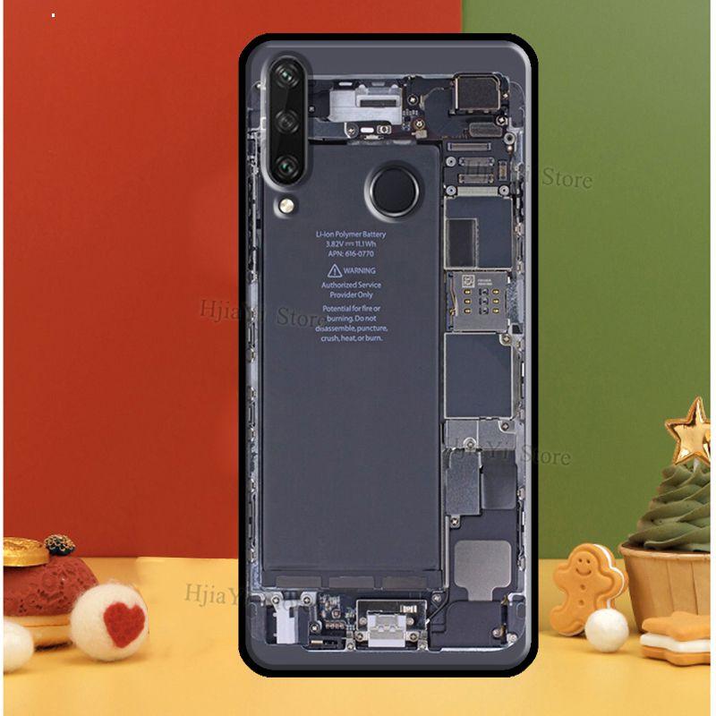 Motherboard Circuit Board For Huawei Y5P Y6P Y7A 2020 Y3 II Y5 Y6 Y9 Y7 Prime 2018 2017 2019 Nova 3i 5T Phone Case Huawei Y9 2019