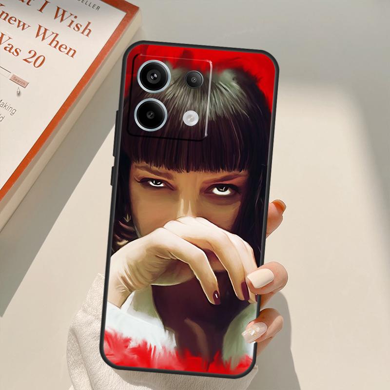 Movie Pulp Fiction Funda For Xiaomi Redmi Note 14 13 10 11 12 15 Pro Plus Case For Redmi 15 14C 12C 10C 13C 15C