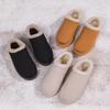 Fashion Winter 2025 Warm Fluffy Woman Slippers Non Slip Thick Plush Clogs Women Casual Platform House Shoes Slides size 36- 44