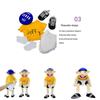 Soft And Skin-friendly Jeffy Cartoon Plush Hand Puppet Toy For Kids And Adults Perfect Christmas And Birthday Gift!