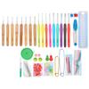 Crocheting Needle Colored   Soft Handle Knitting Crochet Set   Knitting Accessories