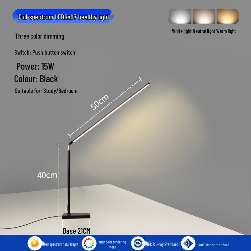 Smart LED Desk Lamp for Kids - Eye Protection, Student Reading & Writing Light