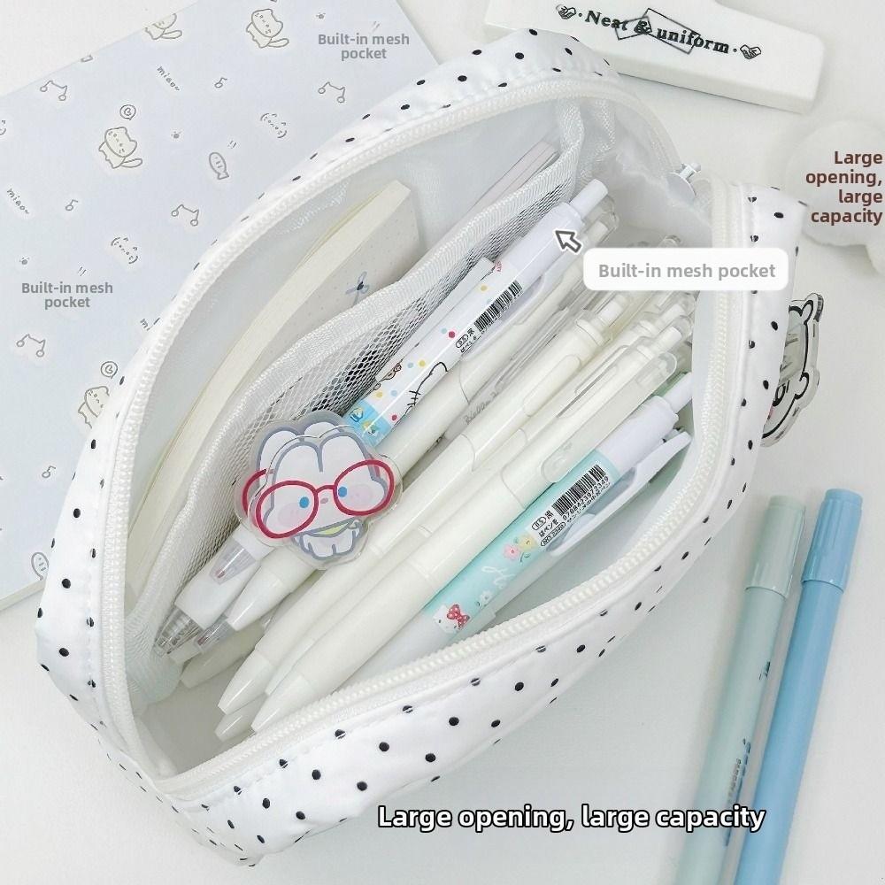 Federmäppchen mit großer Kapazität, süße Katze, Studenten-Schreibwaren-Organizer, Cartoon-Stifttaschen, Schulbedarf