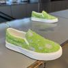 Summer Breathable Casual Shoes, Slip-on Thin Canvas Shoes, Lazy All-match Fashion Men's Shoes