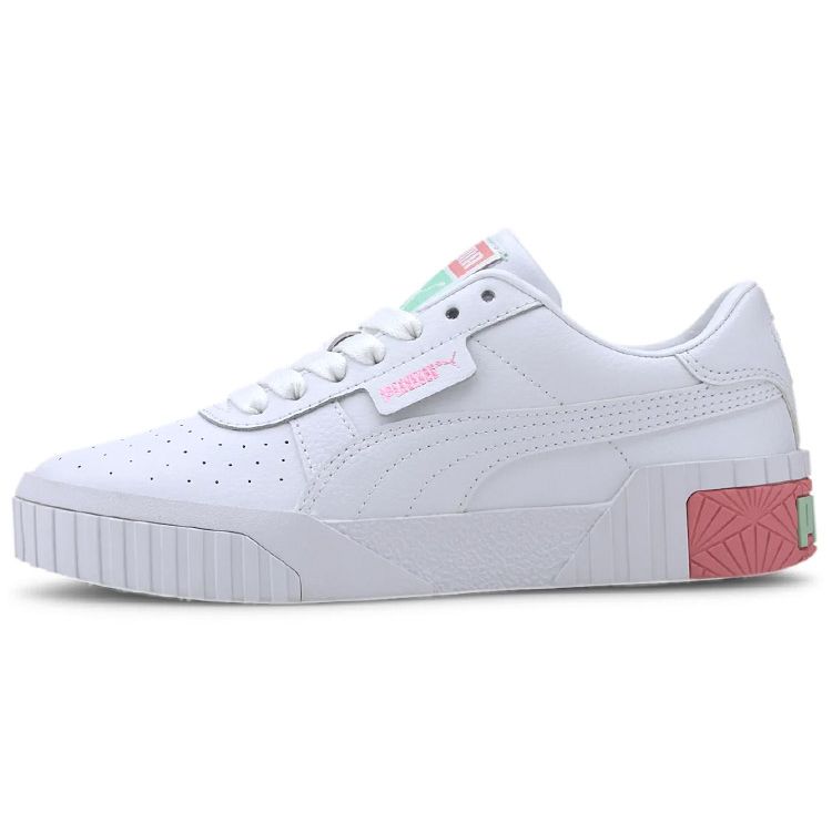 

Puma Детские кеды Cali Low Top для скейтбординга, бело-розовые, 372843-09 38