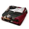 The Vampire Diaries Damon salvatore Warm Soft Blanket Travel Office Plush Throw Blanket Graphic Outdoor Bedspread Sofa Bed Cover