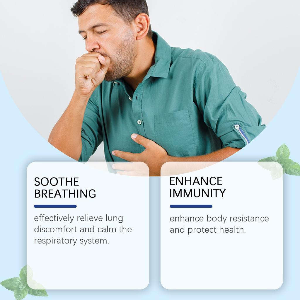 The Care Soothing Patch Clears The Lungs, Eliminates Impurities, Boosts Metabolism, Relieves Coughs And Protects Breathing