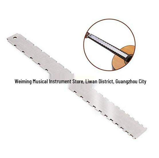 Wooden Guitar Neck Curvature Measuring Ruler & Repair Tool серебряный
