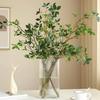 Simulation Plant Not Withered Non-fading Great Fidelity Realistic Decorative Toon Leaves Camellia Leaf Household Stuff