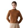Rollkragenpullover aus reinem Kaschmir für Damen: Vielseitig, Warm, Einfarbig für Herbst/Winter