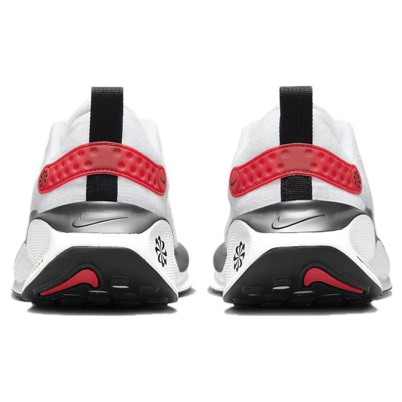 Nike ReactX Infinity Run 4 White Black Light Crimson Sneakers DR2665-100