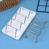Stainless Steel Soap Dish Rack - Drainable Soap Holder for Bathroom & Kitchen, Anti-Slip Soap Stand Organizer