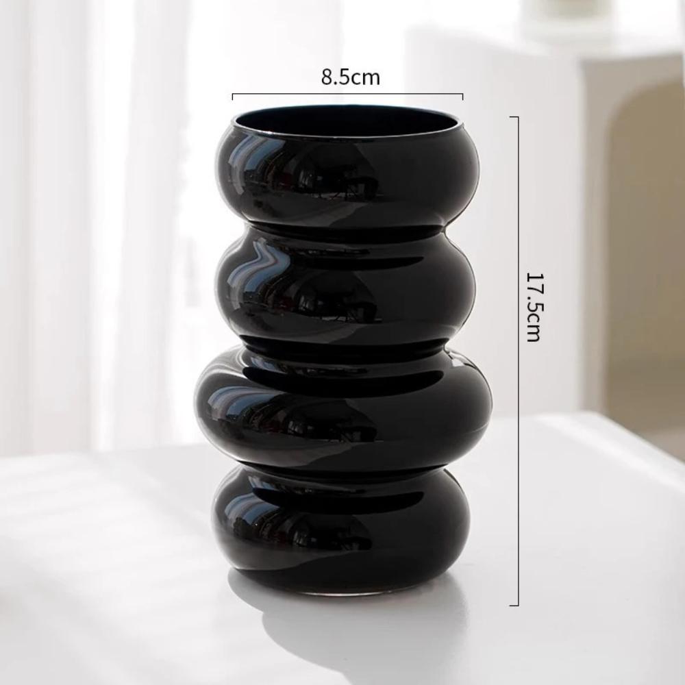 Minimalist Glass Vase Light Luxury Floral Arrangement Creative Ornament Nordic Home Decor Wedding Decoration Flower Pot Gift