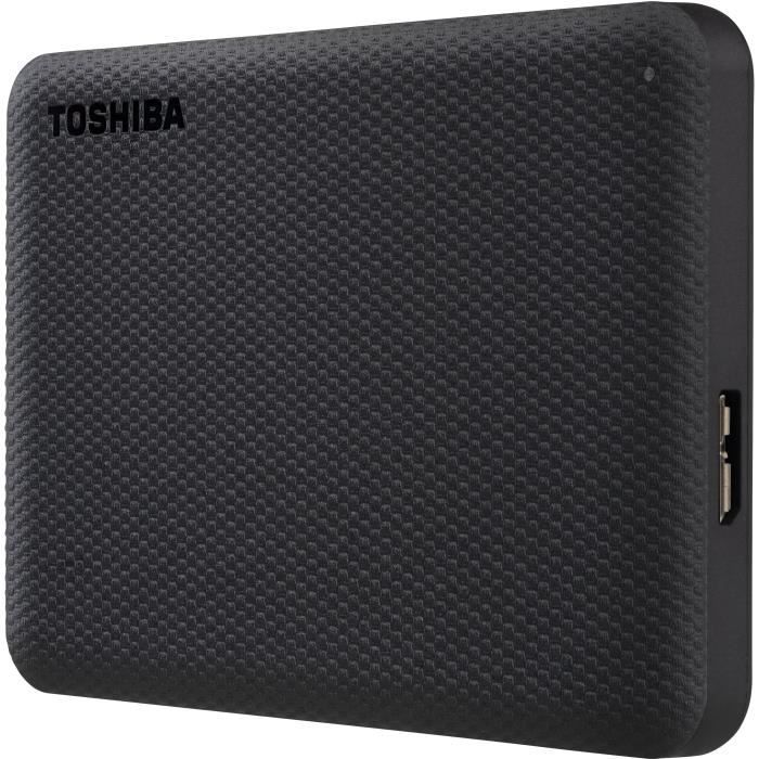 External Hard Drive - TOSHIBA - Canvio Advance - 1 TB - Black