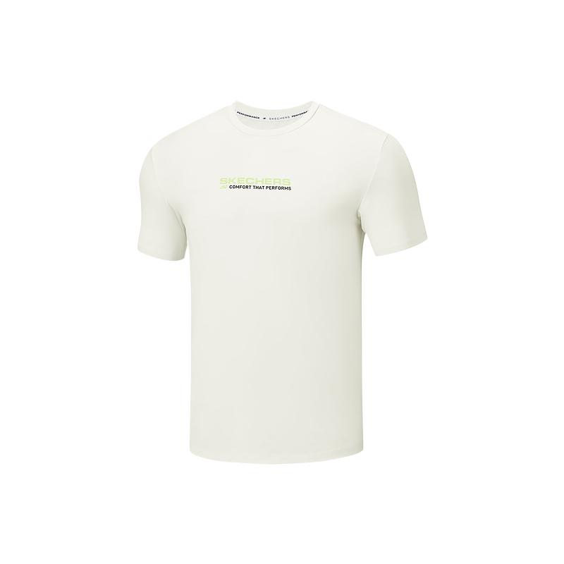 Skechers Breathable Round Neck Comfortable T-Shirt Men tops P226M111-0074