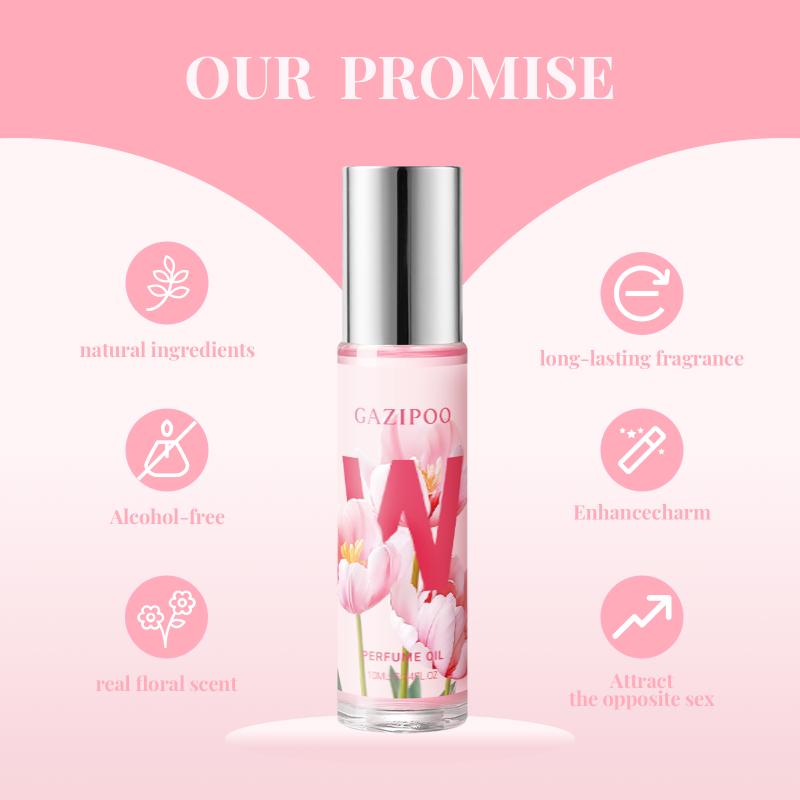 

10Ml Tulips Roll-On Fragrance Men S And Women S Fragrance Oil Dating Fresh Niche Long-Lasting Fragrance one size