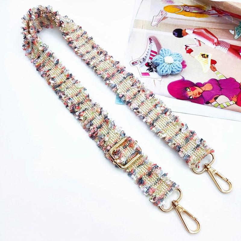 

1 шт. Ремень для сумки через плечо Многофункциональный Полиэстер/Металл Модный Регулируемый Универсальный Сменный Багаж Мобильный телефон Шнурок